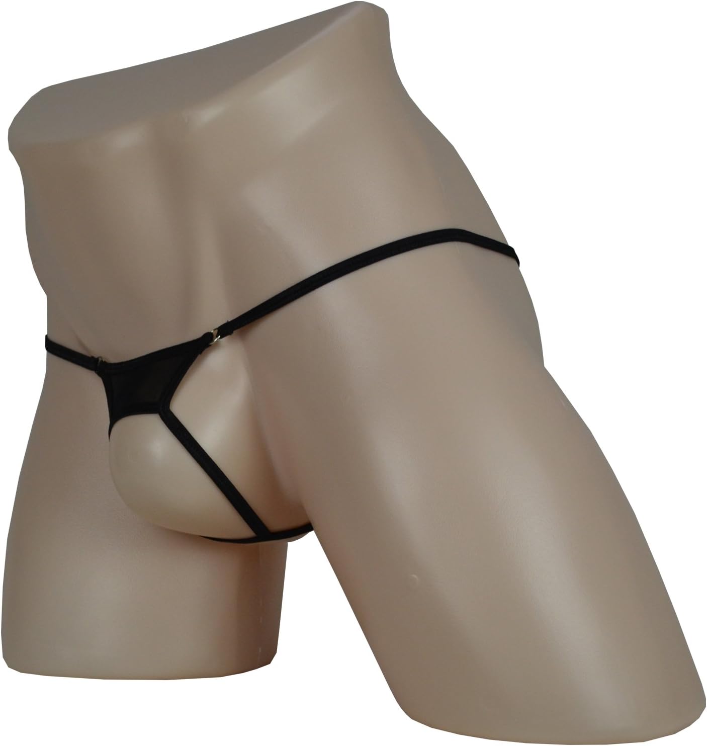 Afom Men's Sexy Hot See Through Open Crotch G String T Back Trunk Bpxer Briefs Thong Sex Lingerie