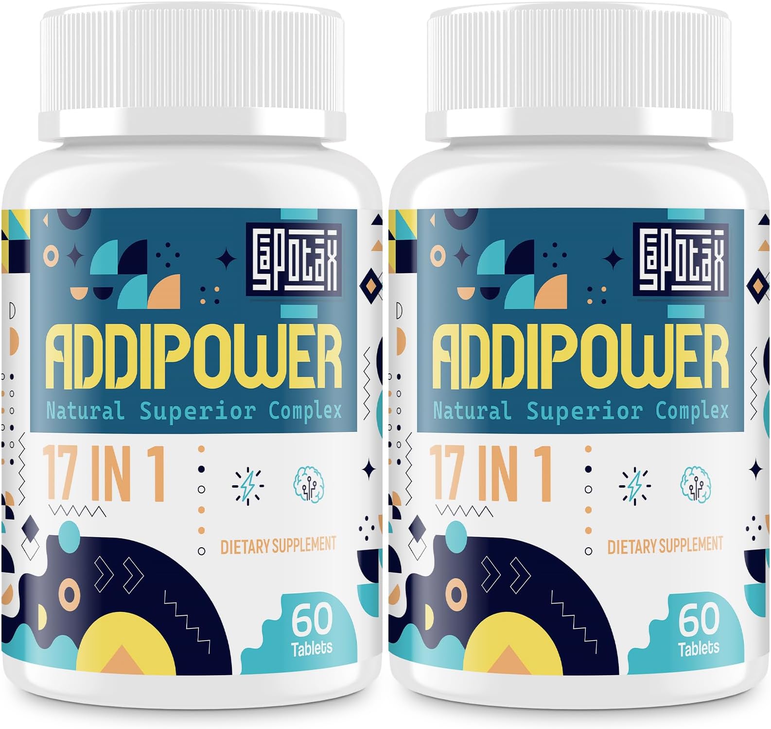 17-in-1 Brain Supplement for Memory and Focus | Nootropic Brain Supplement for Mental Clarity, Concentration, Alertness | Natural Nootropics with Herbal Extracts, Vitamins & Amino Acids (120 Tablets)