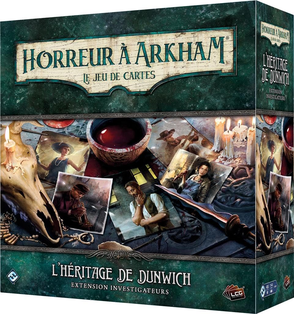 Asmodé Horreur à Arkham JCE : L'Héritage de Dunwich - Investigateurs