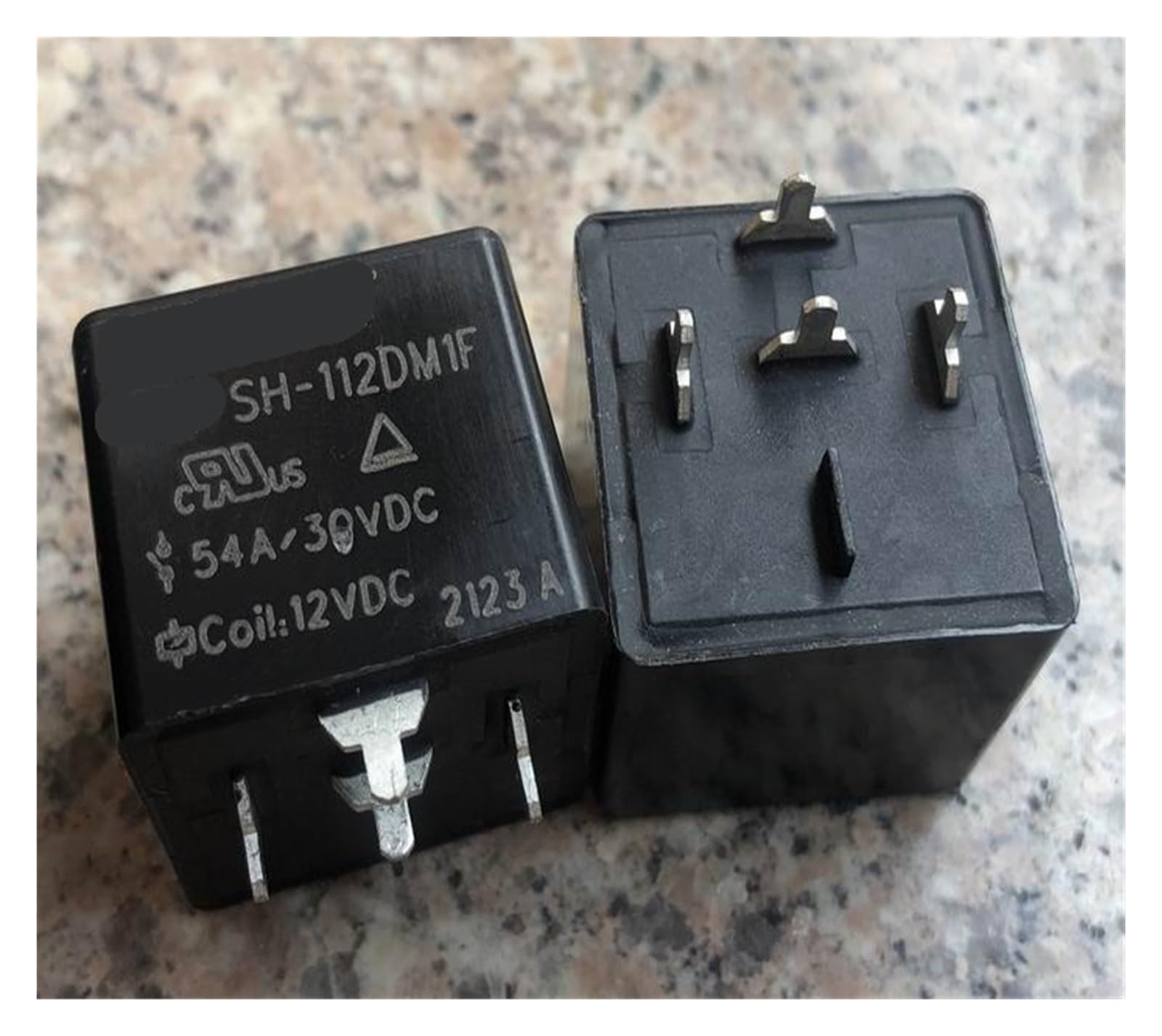 Relais SH-112DM1F V4-1A-12V-54A à 4 broches pour composants électroniques