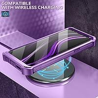 Vista 5 de Dexnor Funda para Samsung Galaxy S9, [Protector de pantalla y soporte integrados] Protección de grado militar resistente a prueba de golpes