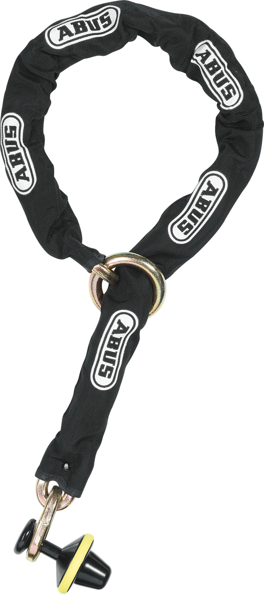 ABUS Motorcycle Motorbike Granit 68 Victory and 12KS 120 Black Loop Chain