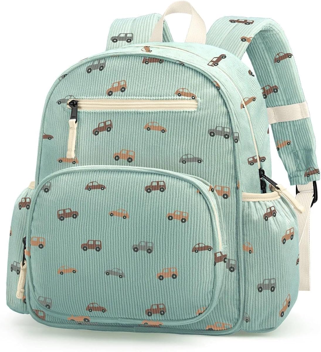 Mochila de pana para niñas y niños: Mochila preescolar para jardín de infantes, lindas mochilas para niños y niñas