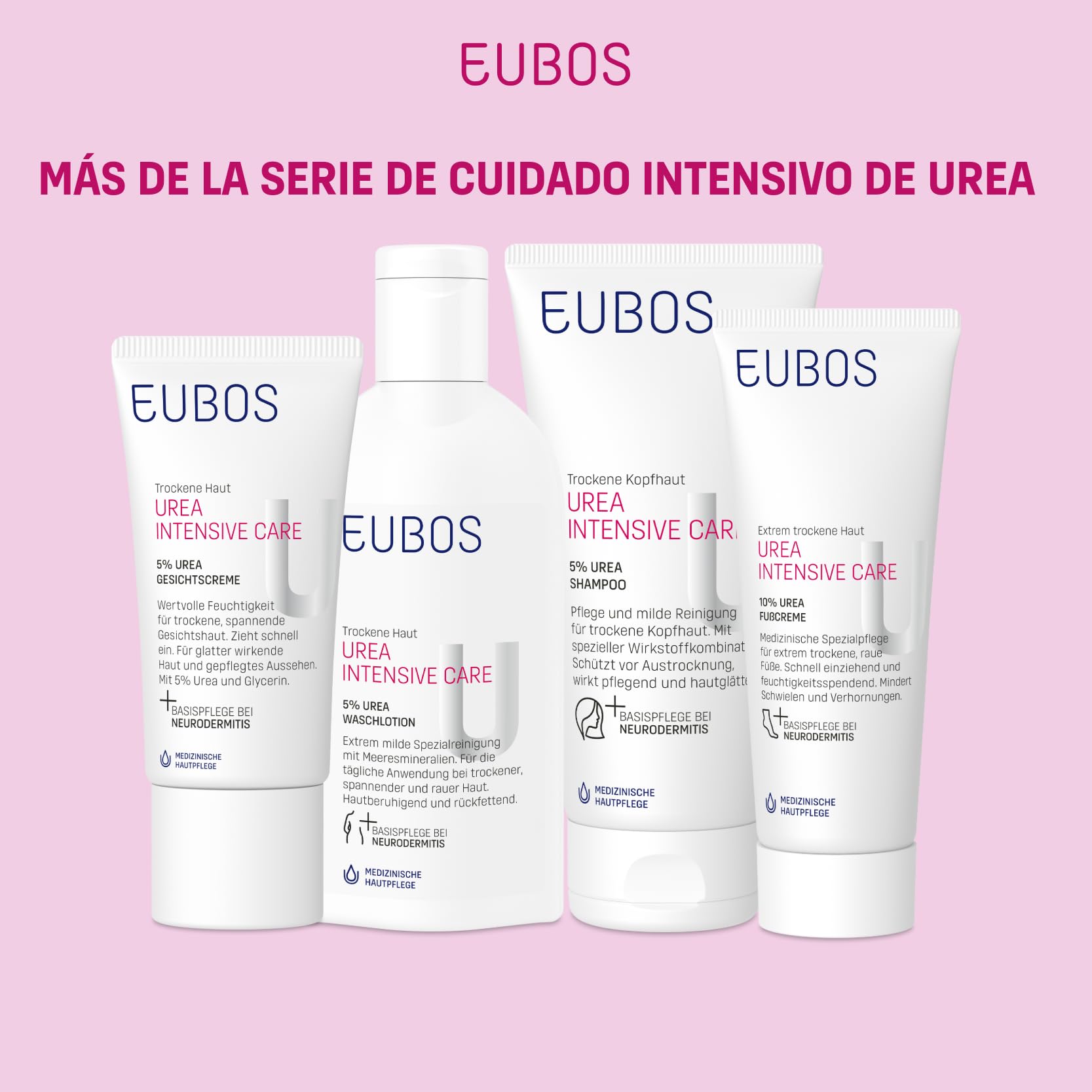 Eubos | 10% UREA balsam do ciała, worek uzupełniający, 400 ml, do suchej skóry, potwierdzony dermatologicznie, poprawia zdolność nawilżenia skóry, specjalny krem pielęgnacyjny