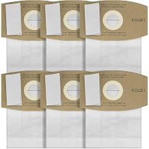 Replacement SS-6 RSQ-6 Type S Vacuum Bags for Simplicity Sport FV500 and Fastvac Vacuums Riccar SupraQuick, 6-Pack