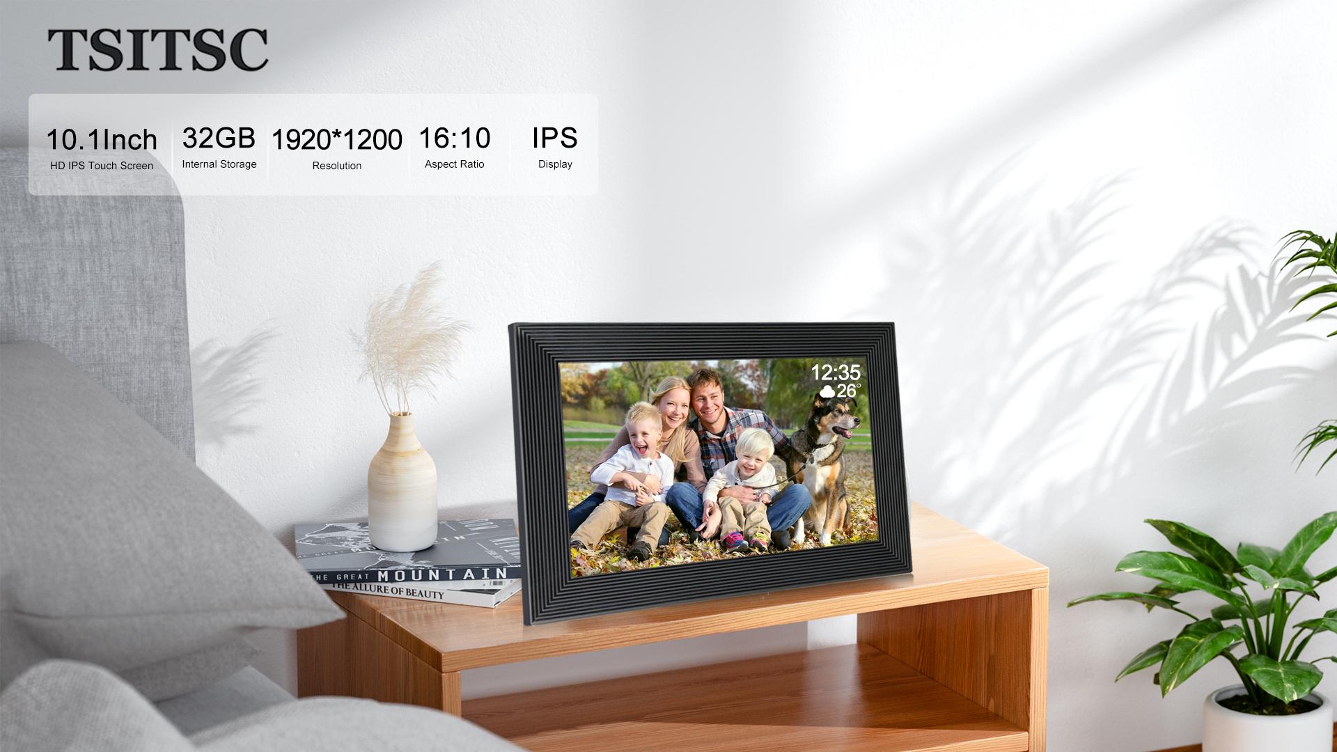 TSITSC 13.3 Inch Digital Photo Frame, 1280 X 800 Electronic Picture
