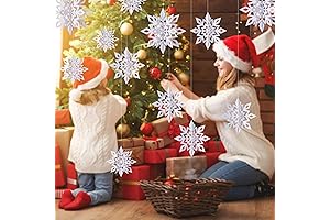 Christmas Snowflake Hanging Ornament: A Winter Wonderland of Frozen Elegance