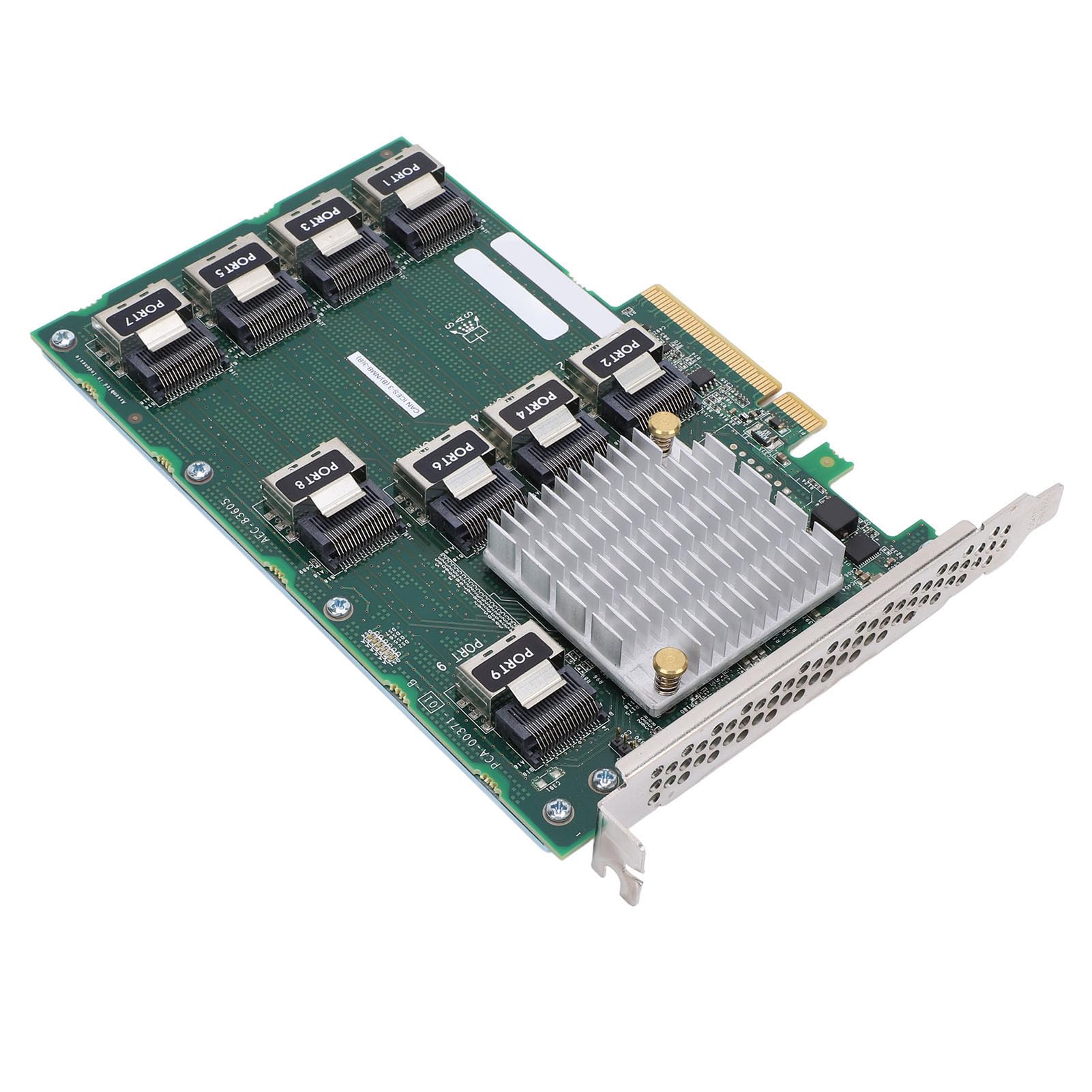 Scheda controller RAID SAS AEC 83605, scheda di espansione RAID con 9 porte, supporto di espansione per 24 dischi rigidi, scheda di espansione PCIe X8 per server DL380 388 G9 G10,