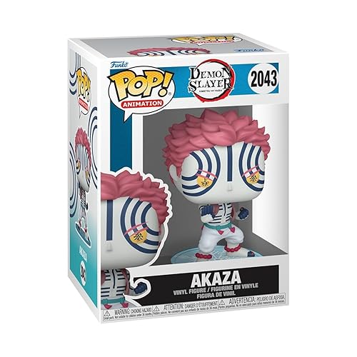 Funko Pop! Animation: Demon Slayer - Akaza - Collectable Vinyl Figure - Gift Idea - Official Merchandise - Toys for Kids & Adults - Anime Fans - Model Figure for Collectors and Display