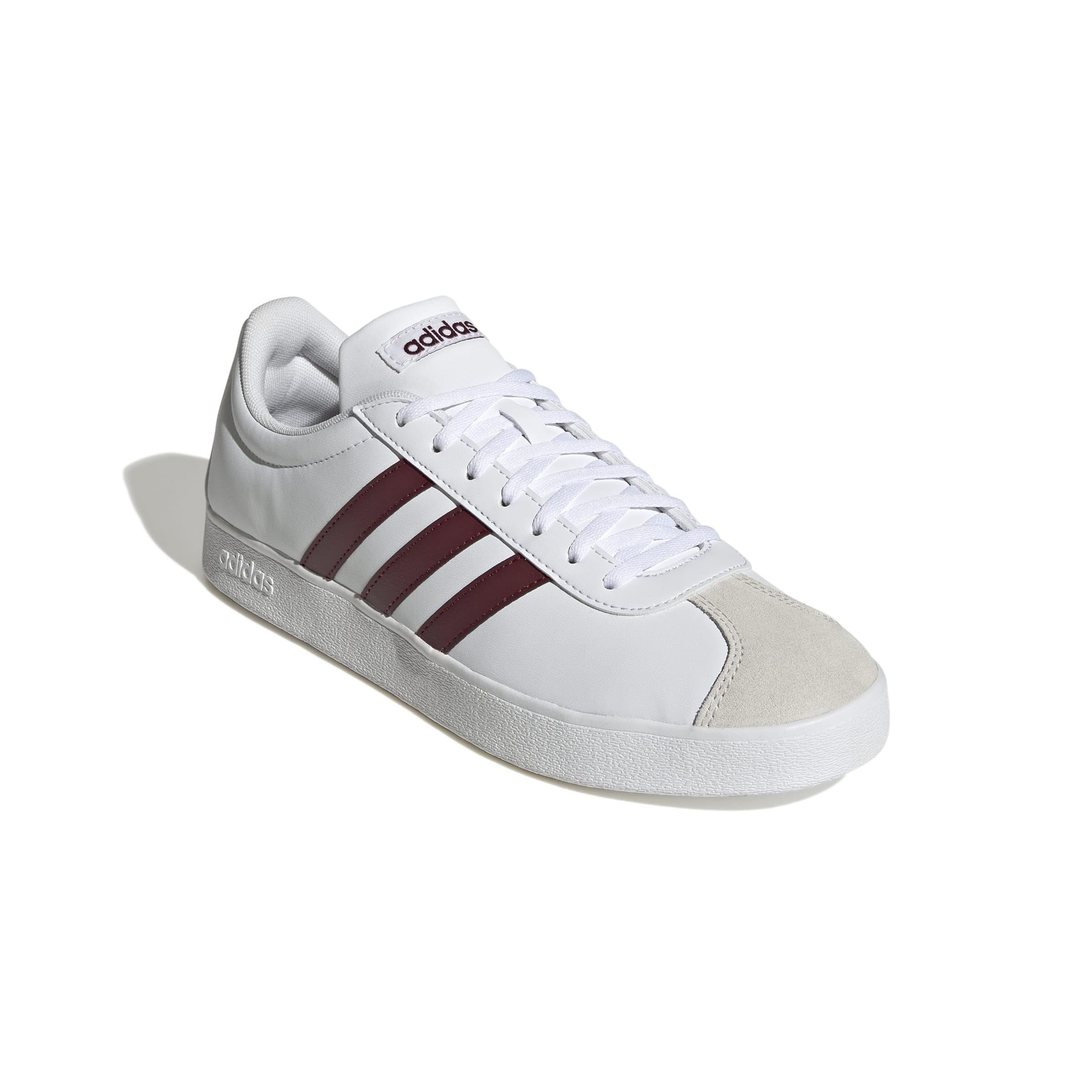 Adidas Vl Court Base Erkek Spor Ayakkabı, Beyaz, 42.6666666666667