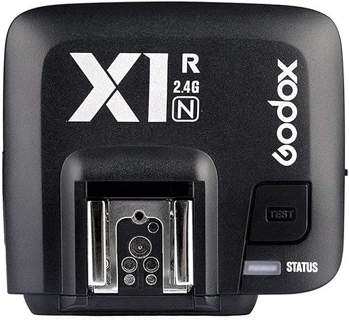 Godox X1R-N 2.4G Receptor inalámbrico Disparador de flash receptor único para cámara Nikon DSLR (receptor X1R-N)