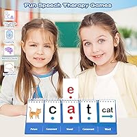 Vista 4 de CVC Word Games - Juegos de fonética, palabras de vista, tarjetas flash para jardín de infantes, preescolar jardín de infantes de primer y segundo