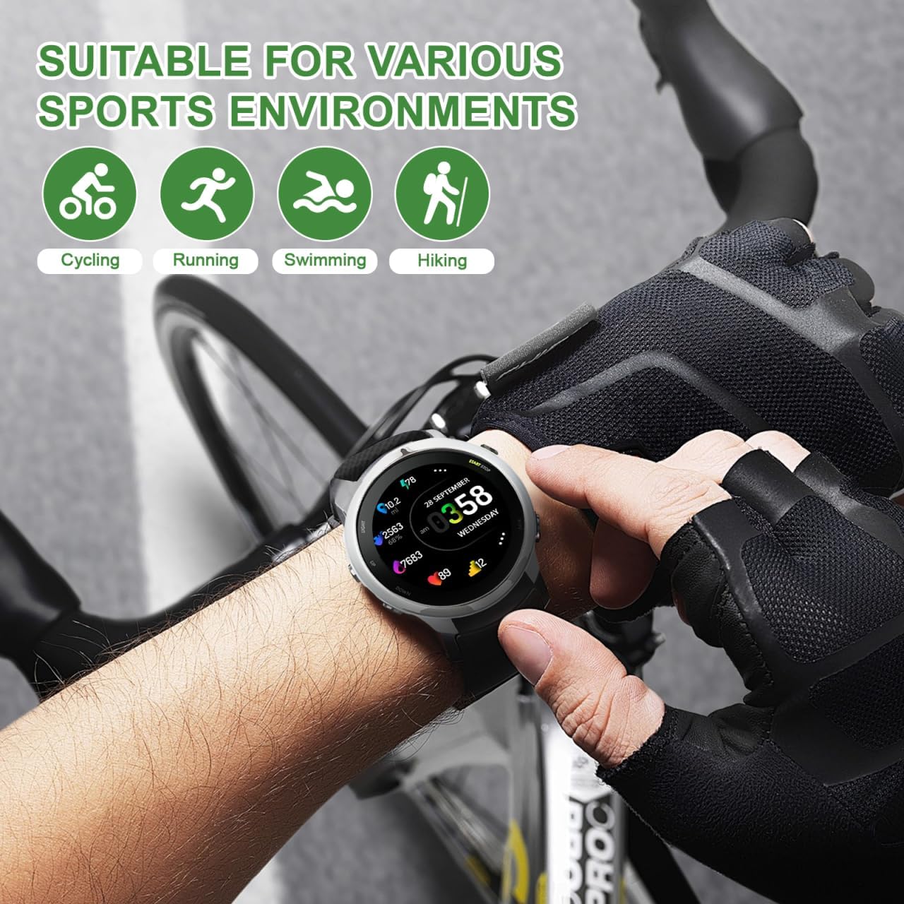 Hemobllo Electroplated Protective Watch Case Cover Frame for Forerunner 245 Music Smartwatch Flexible TPU Shell with Precise Cutouts Scratch Resistant Watch Case Cover