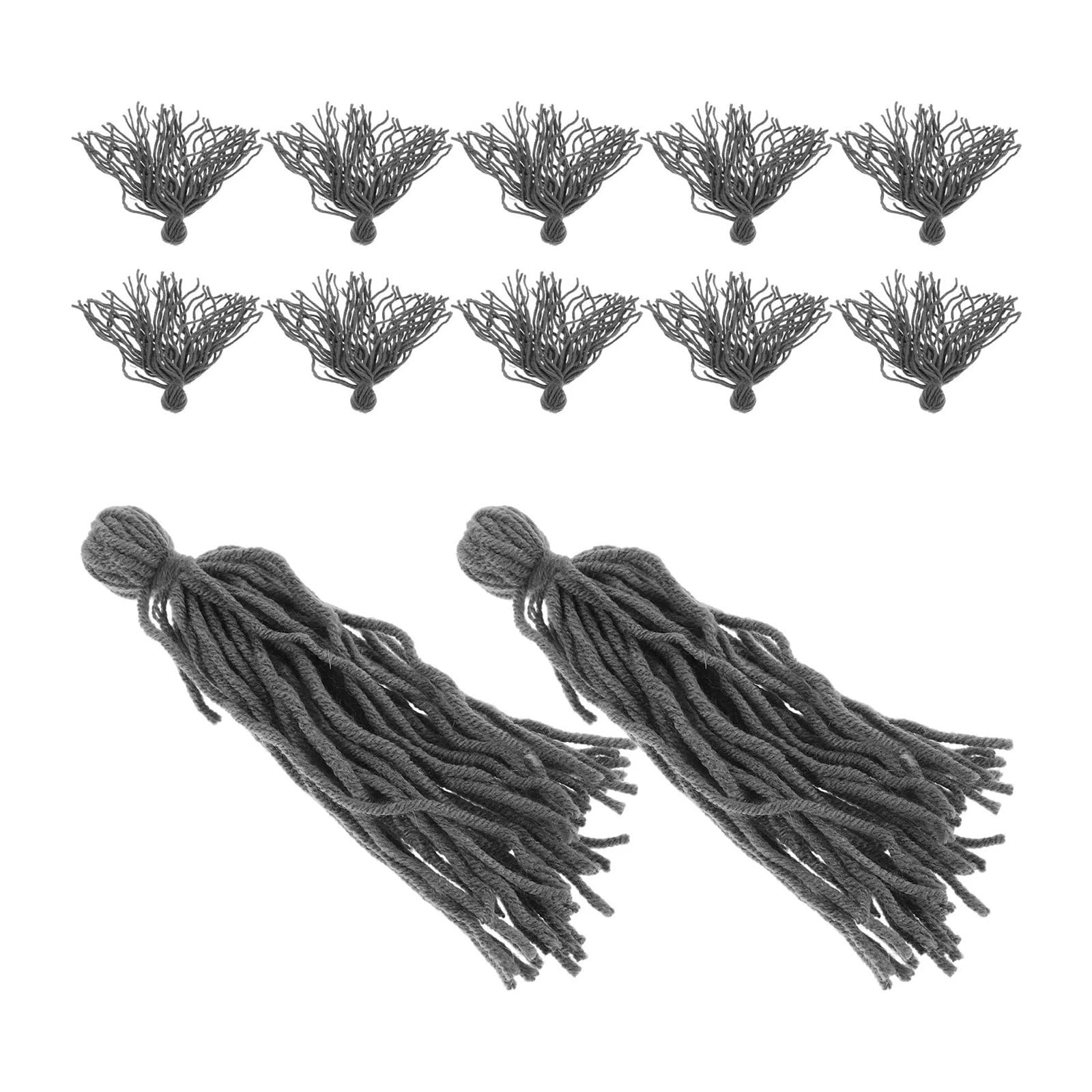 Luvafey Fish Spawning Mops 20Pcs Aquarium Breeding Mop Spawning Fish and Shrimp Farming Protector Floating Egg Laying Tank Hideout for Home Aquarium Egg Laying Aquatic Tank Decorati