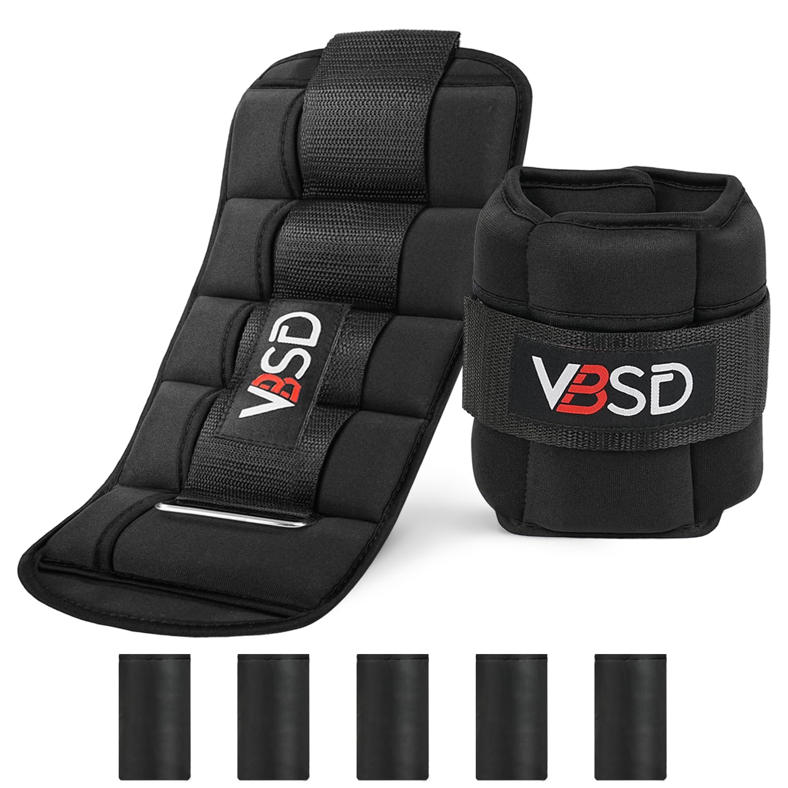 VBSD Adjustable Ankle Weights