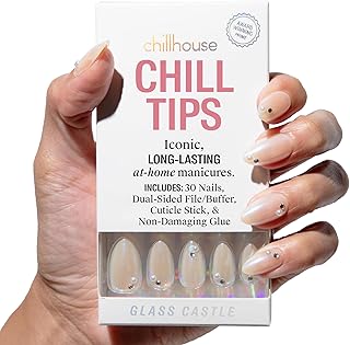 Chillhouse - Kit de puntas frías, uñas a pres...