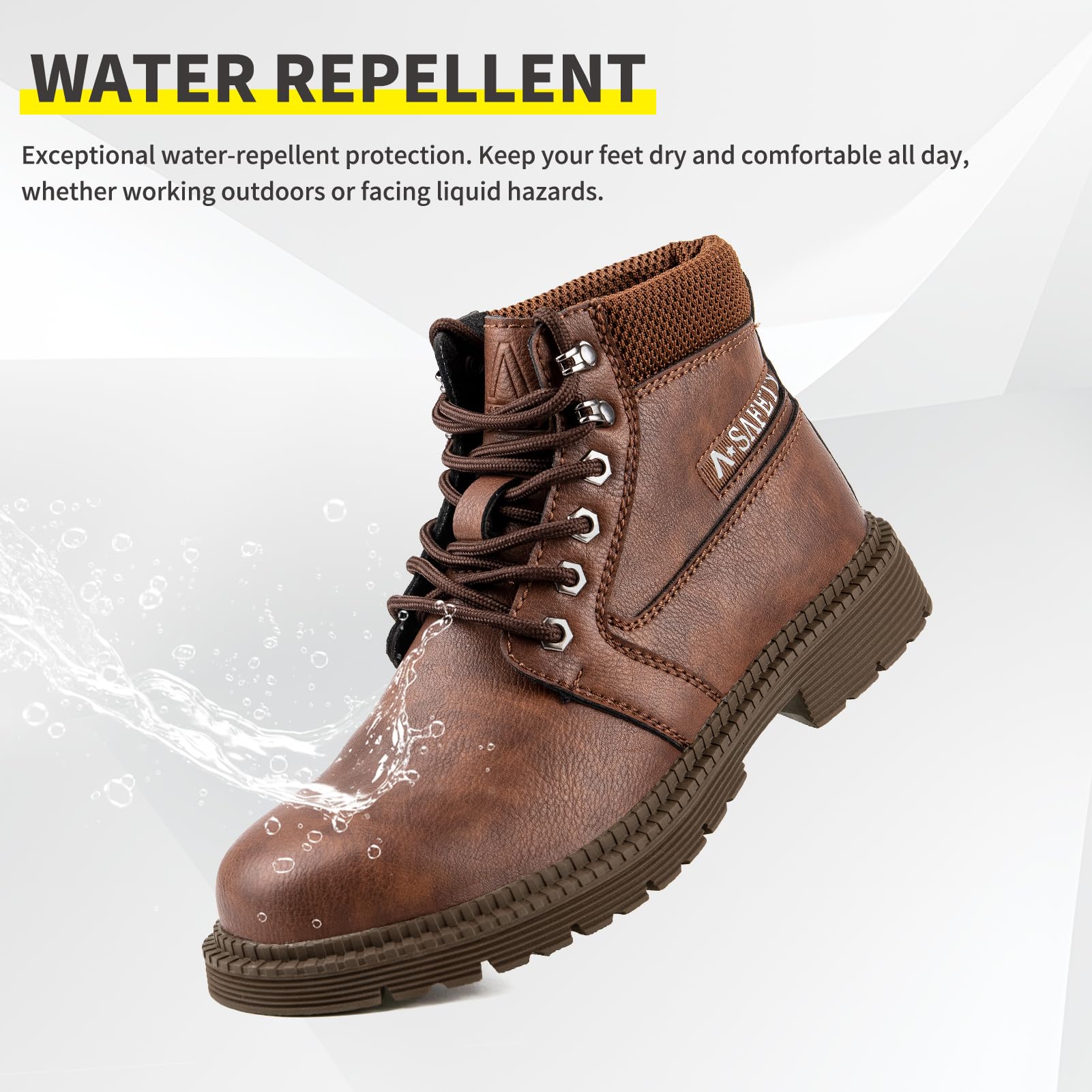 todaysunny Work Boots for Men Safety Boots Women