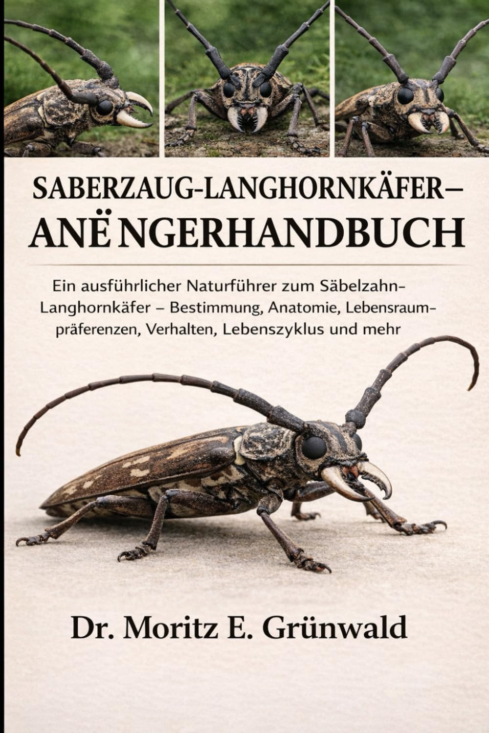 SABERZAUG-LANGHORNKÄFER-ANFÄNGERHANDBUCH: Ein ausführlicher Naturführer zum Säbelzahn-Langhornkäfer – Bestimmung, Anatomie, Lebensraumpräferenzen, Verhalten, Lebenszyklus und mehr
