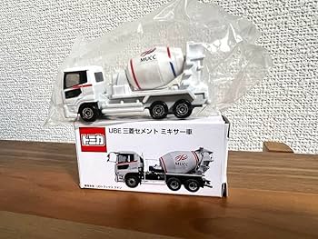 Amazon.co.jp: トミカ UBE 三菱セメント ミキサー車 : おもちゃ