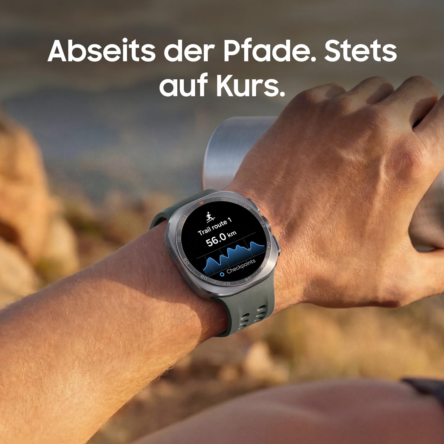 Samsung Galaxy Watch Ultra2 Smartwatch, 47 mm, LTE, Titanium Gray | Fitnessuhr für Trail Running, Tauchen, Radfahren, 800mAh Akku, Schnellladen, 3 Jahre Herstellergarantie [Exklusiv auf Amazon]