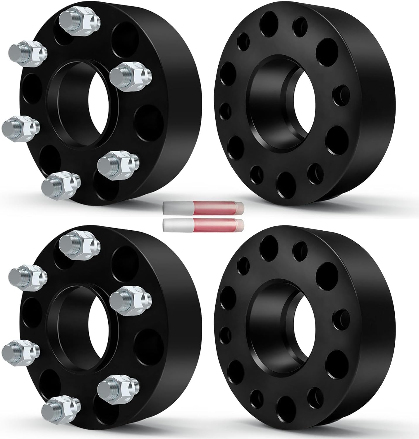 OCPTY 2 inch Hubcentric Wheel Spacers 6 Lug 6x5.5 to 6x5.5 6x139.7mm to 6x139.7mm 78.1 Hub Bore 14x1.5 Fits for Silverado 1500 for Suburban 1500 for Tahoe for Sierra 1500 Wheel Spacers 4PCS