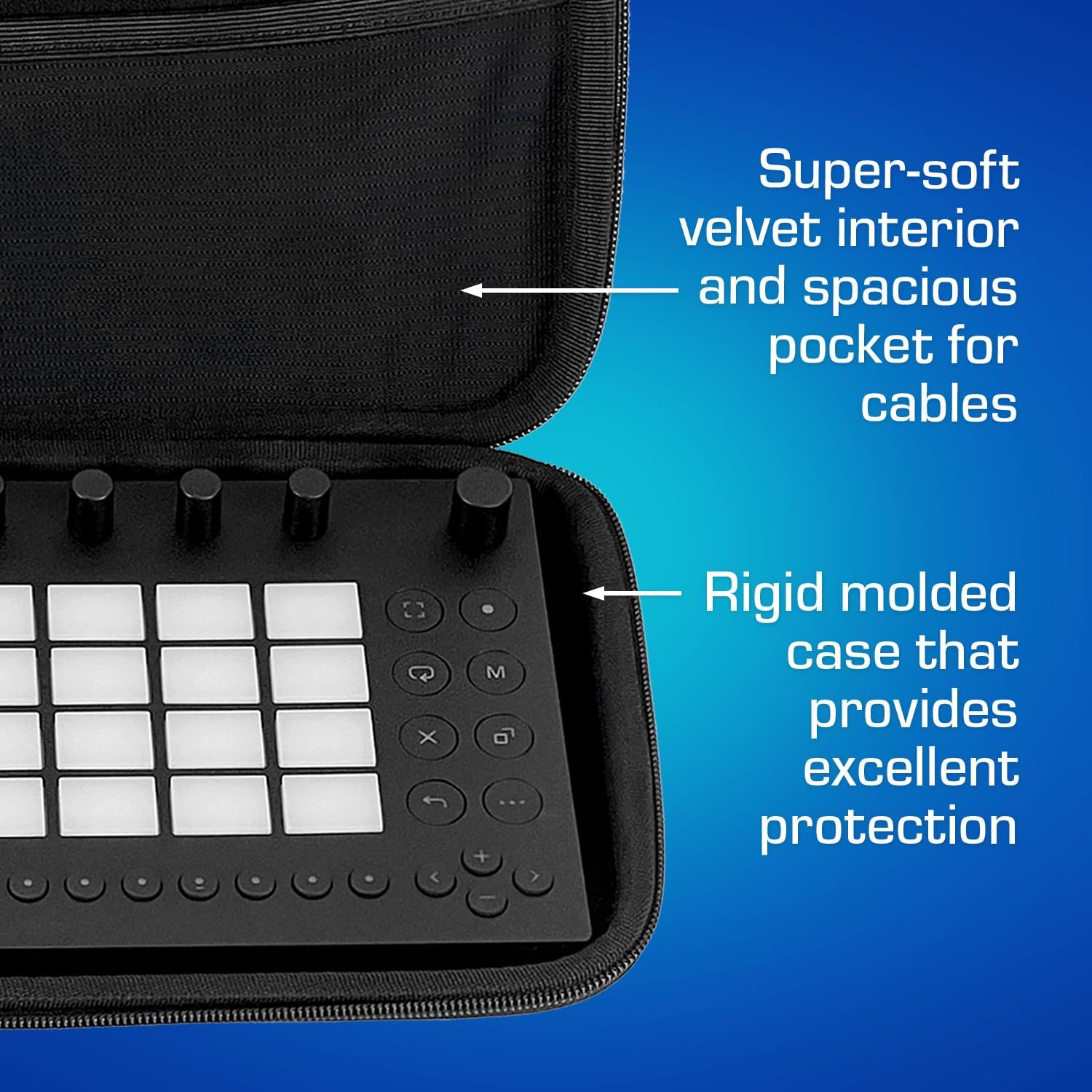 ANALOG CASES Ableton Move Case - Custom-Fitted Compact PULSE Hard Case for Travel - Image 3