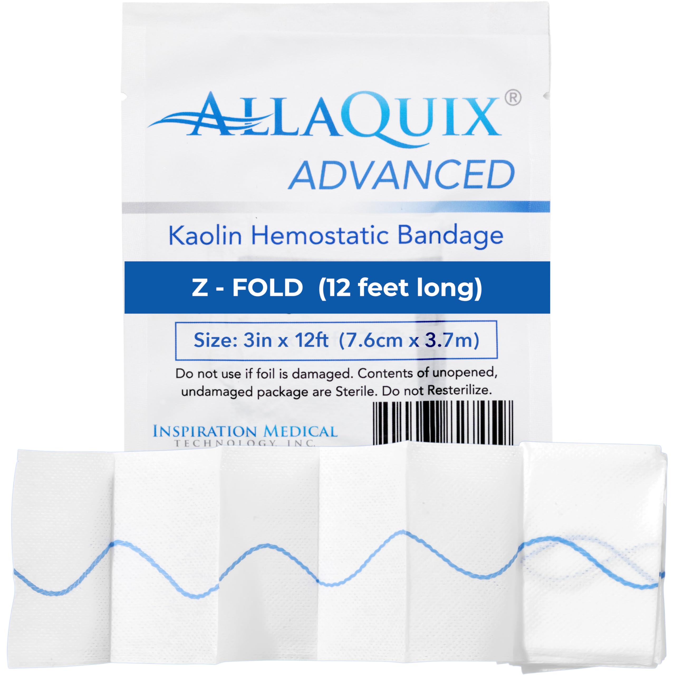 Kaolin Hemostatic Gauze - Stops Bleeding Fast -8