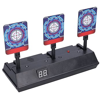 デジタルシューティングターゲット ゲームトイ Amazon | 電気スコアリングターゲット、子供用デジタル