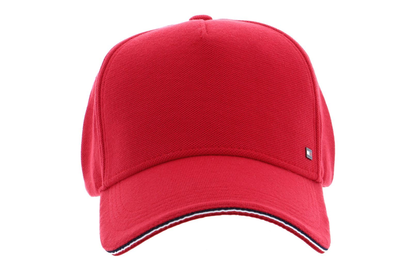 Tommy Hilfiger - Men's Baseball Cap - Hats For Men - Mens Hats - Men's Accessories - Caps for Men - Men's Baseball Caps - Cinnabar Red