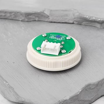 Round Elevator Button AN306 36x15 mm Blue Light Compatible with Elevator Panels