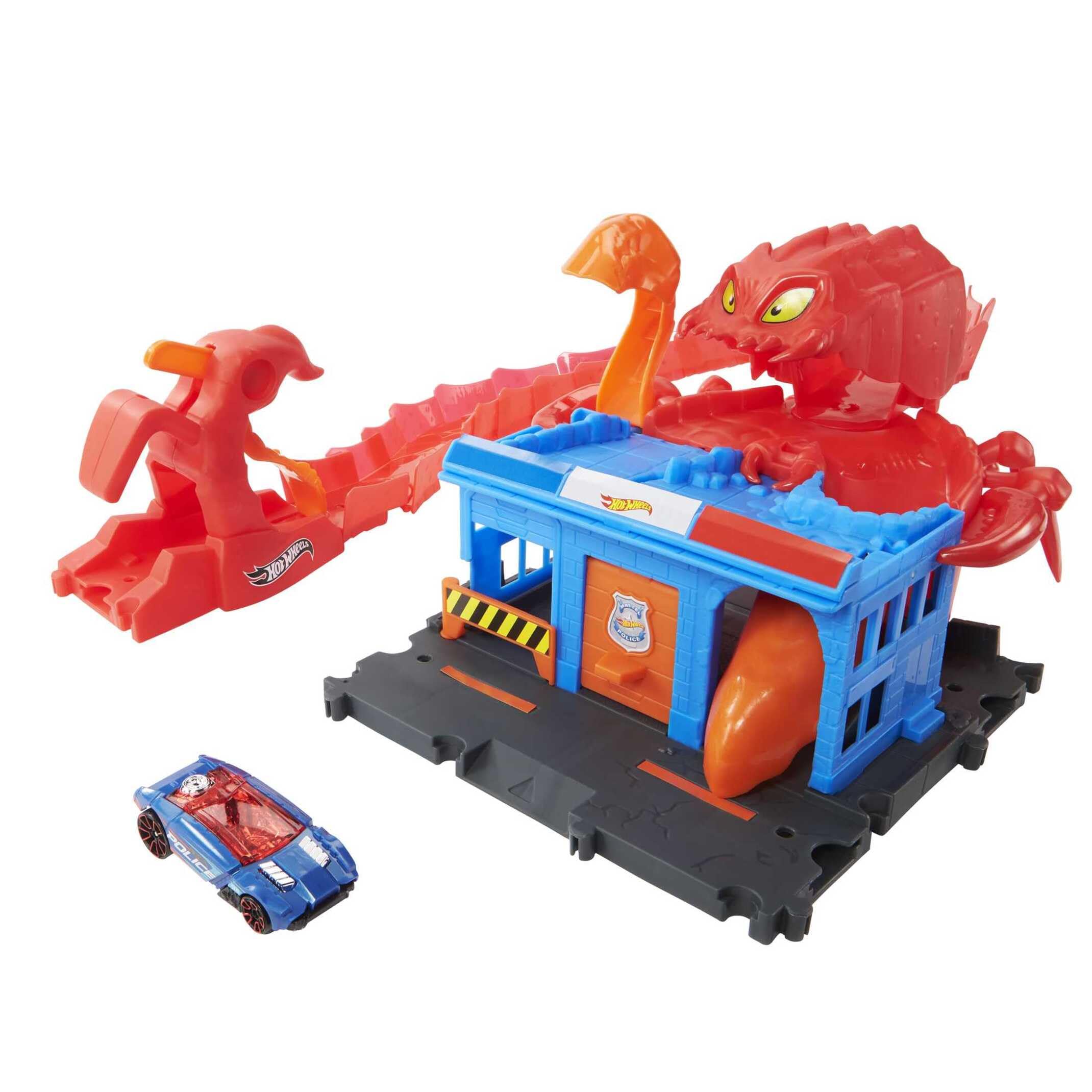 Hot Wheels City – Lancia Missili Nemesis Con Auto Inclusa, Gioco Da Corsa E Attacco