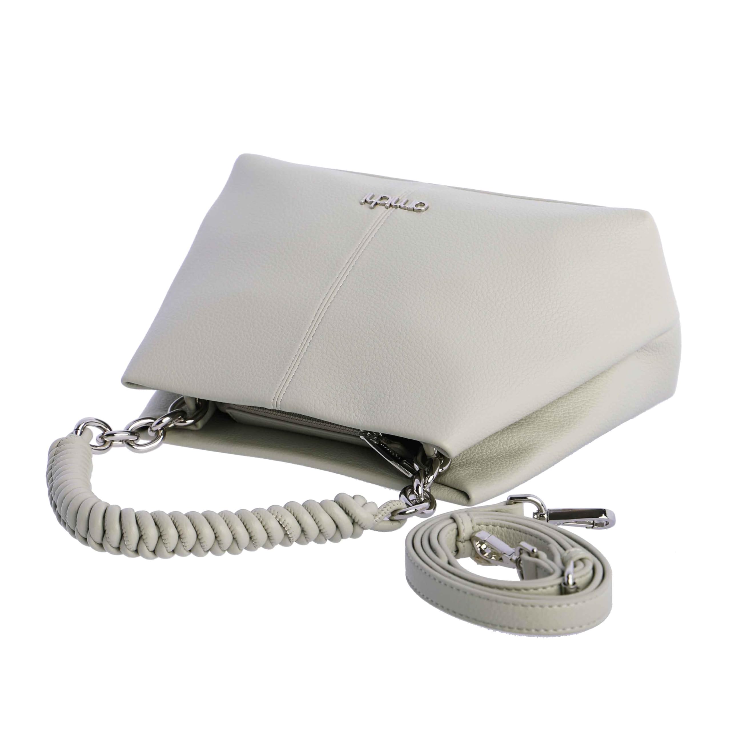 AMICHI - Bolso de mano para mujer - Estilo compacto y elegante para verano - Ideal para ciudad, paseo o eventos informales, Capri