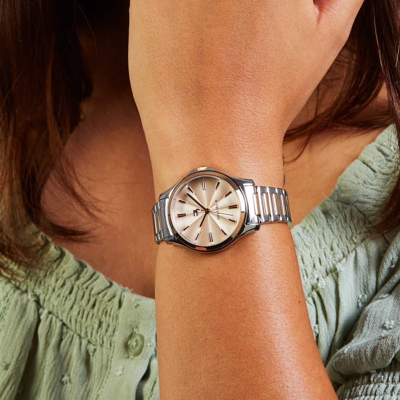 Tommy Hilfiger Womens Analogue Classic Quartz Watch With Stainless