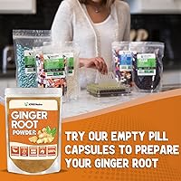 Vista 5 de XPRS Nutra Polvo de jengibre - Polvo de raíz de jengibre molido prémium con potente sabor picante, jengibre molido en polvo - Jengibre en polvo
