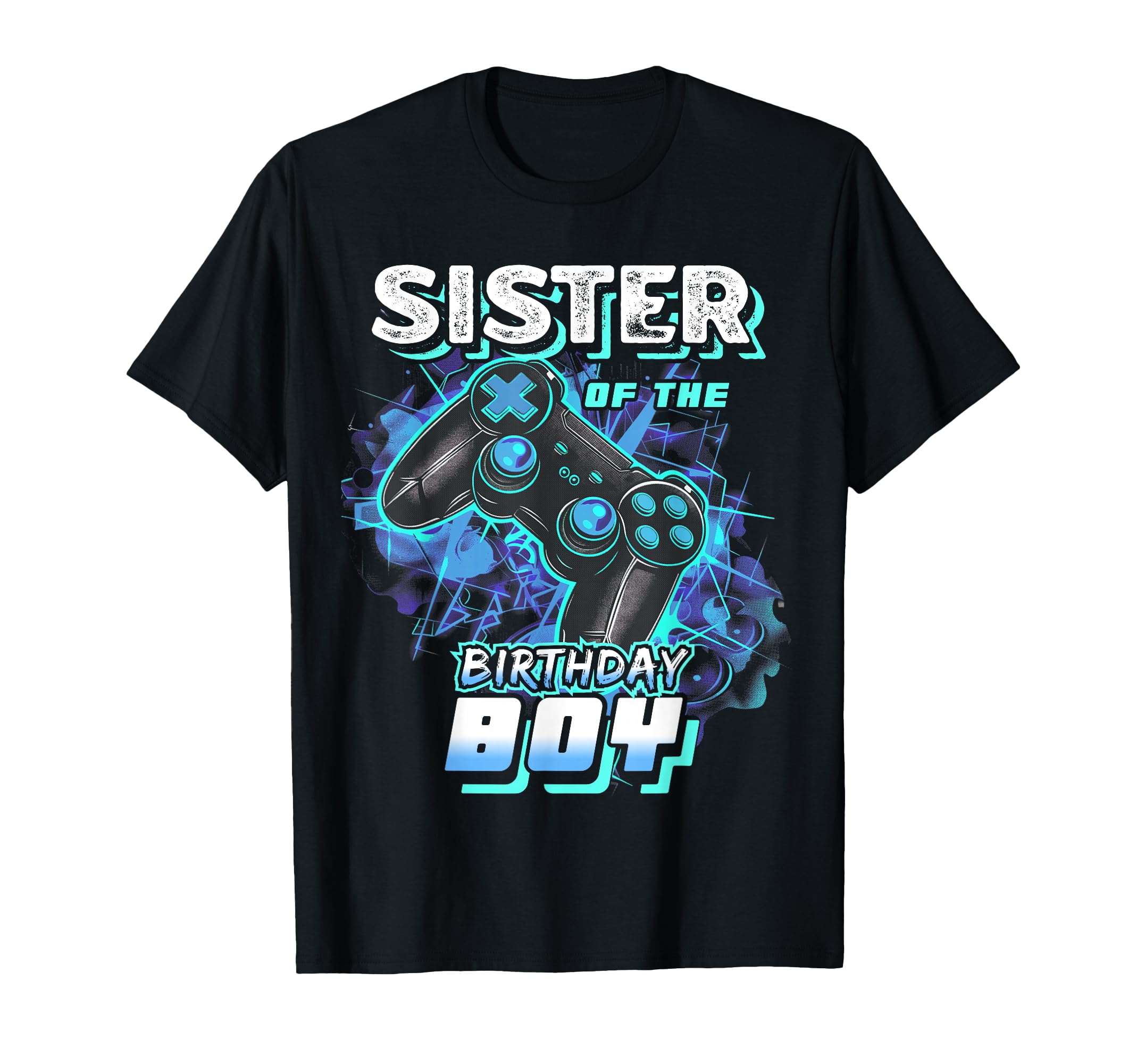 Sister of the Birthday Boy Matching Video Game Birthday T-Shirt