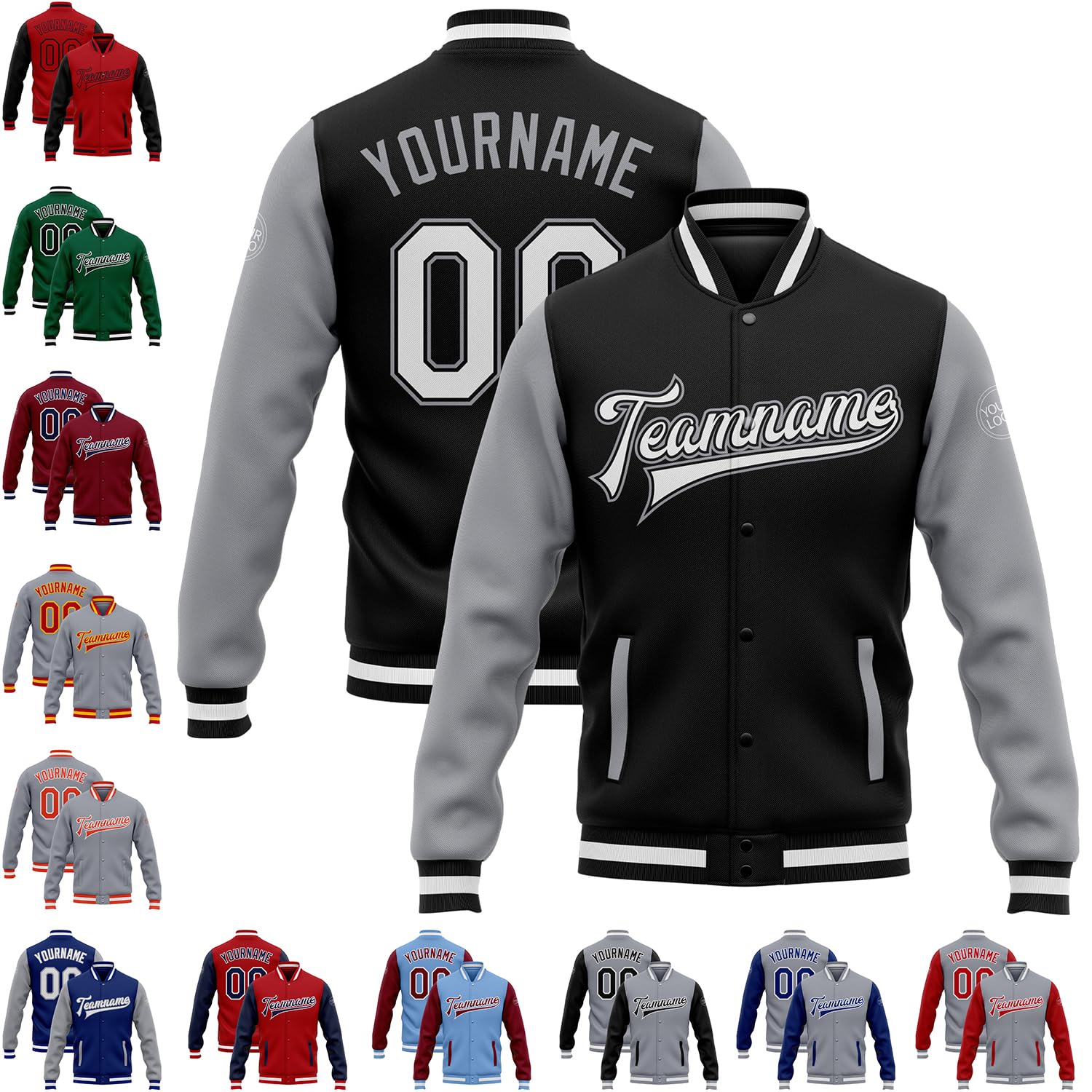 Custom Vintage Mens Fashion Varsity Jackets, Baseball Letterman Bomber Coat, Full-Snap Baseball Jackets, S-5XL