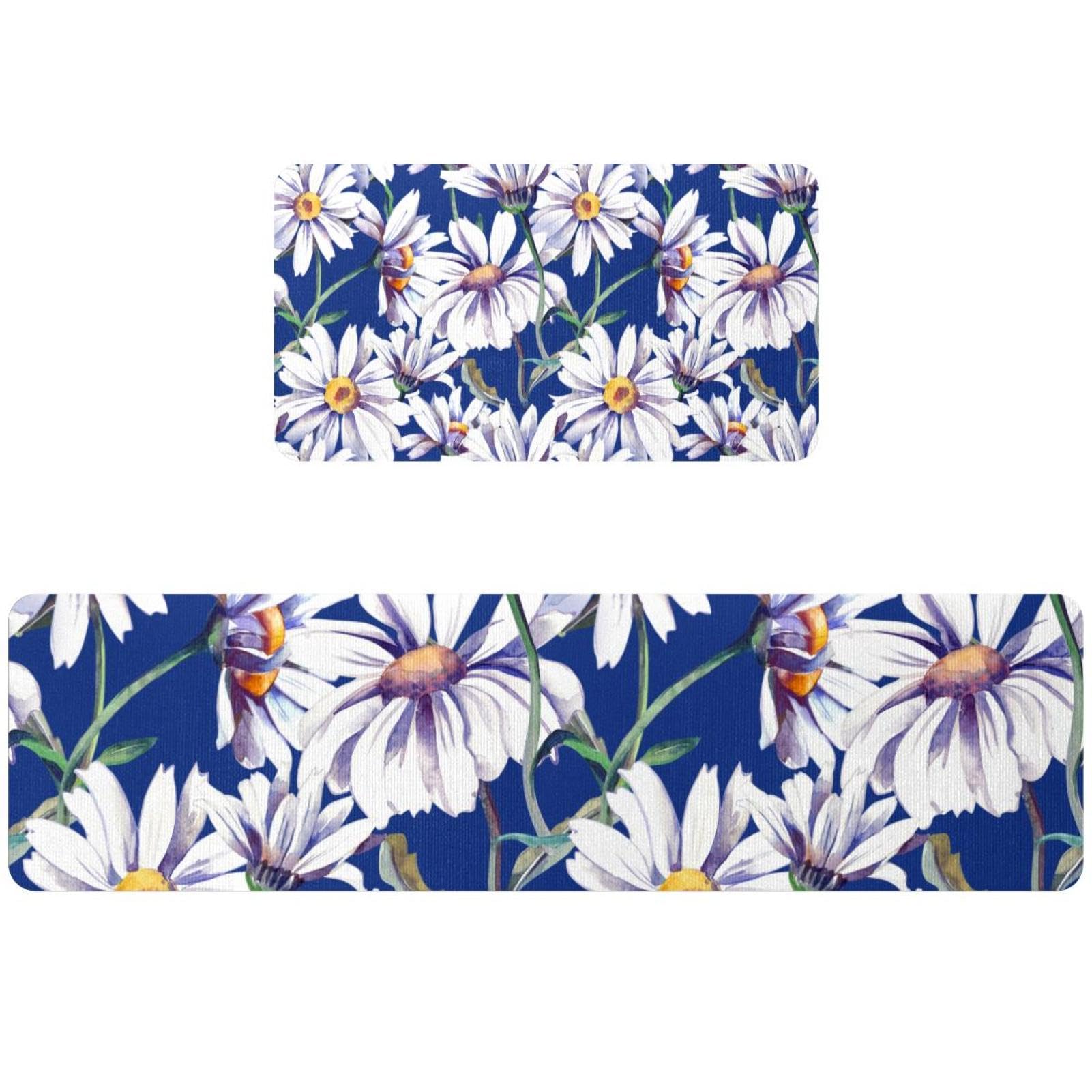 Alfombrilla de cocina absorbente lavable con base de goma antideslizante 1