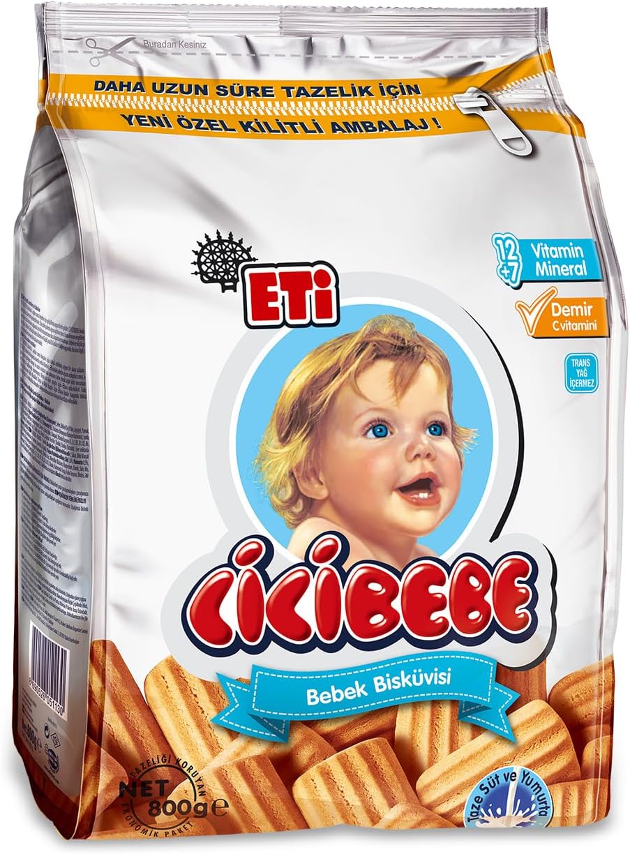 Eti Cicibebe Bisküvi 800 g