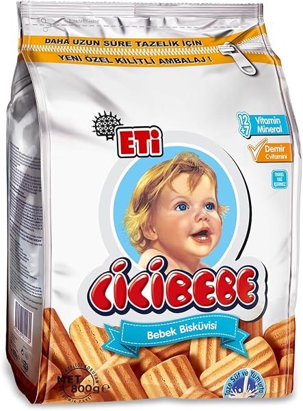 Eti Cicibebe Bisküvi 800 g 4 Adet