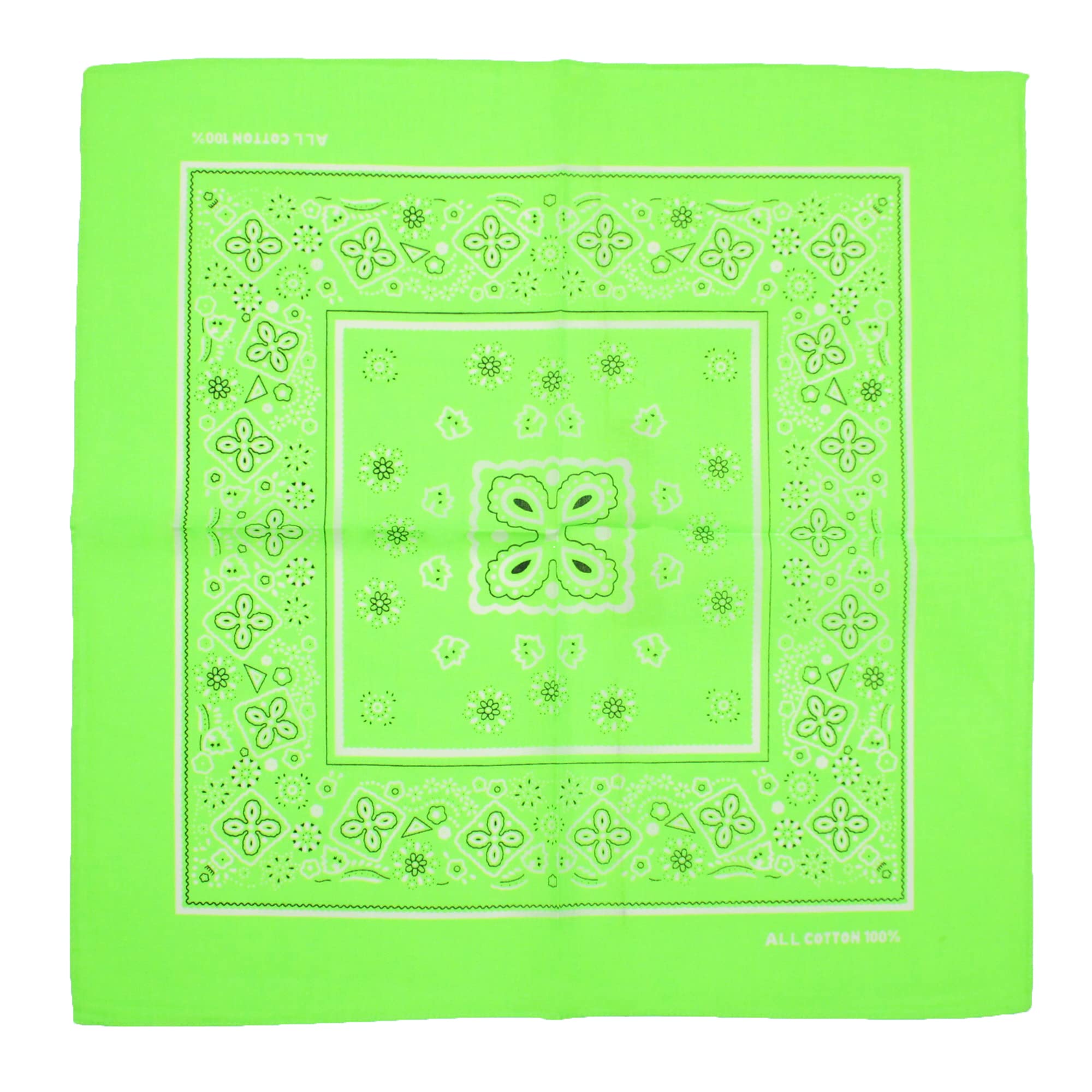 Zac's Alter Ego Retro Vintage Style Cowboy Paisley Bandana/Neckerchief/Durag