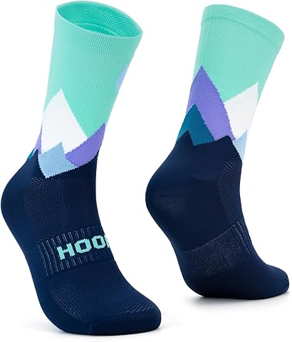 HOOF - Calcetines de Deporte para Ciclismo Ultraligeros - Transpirables y Cómodos - Material Técnico Vaporfeel - Calcetines Antiampollas Unisex