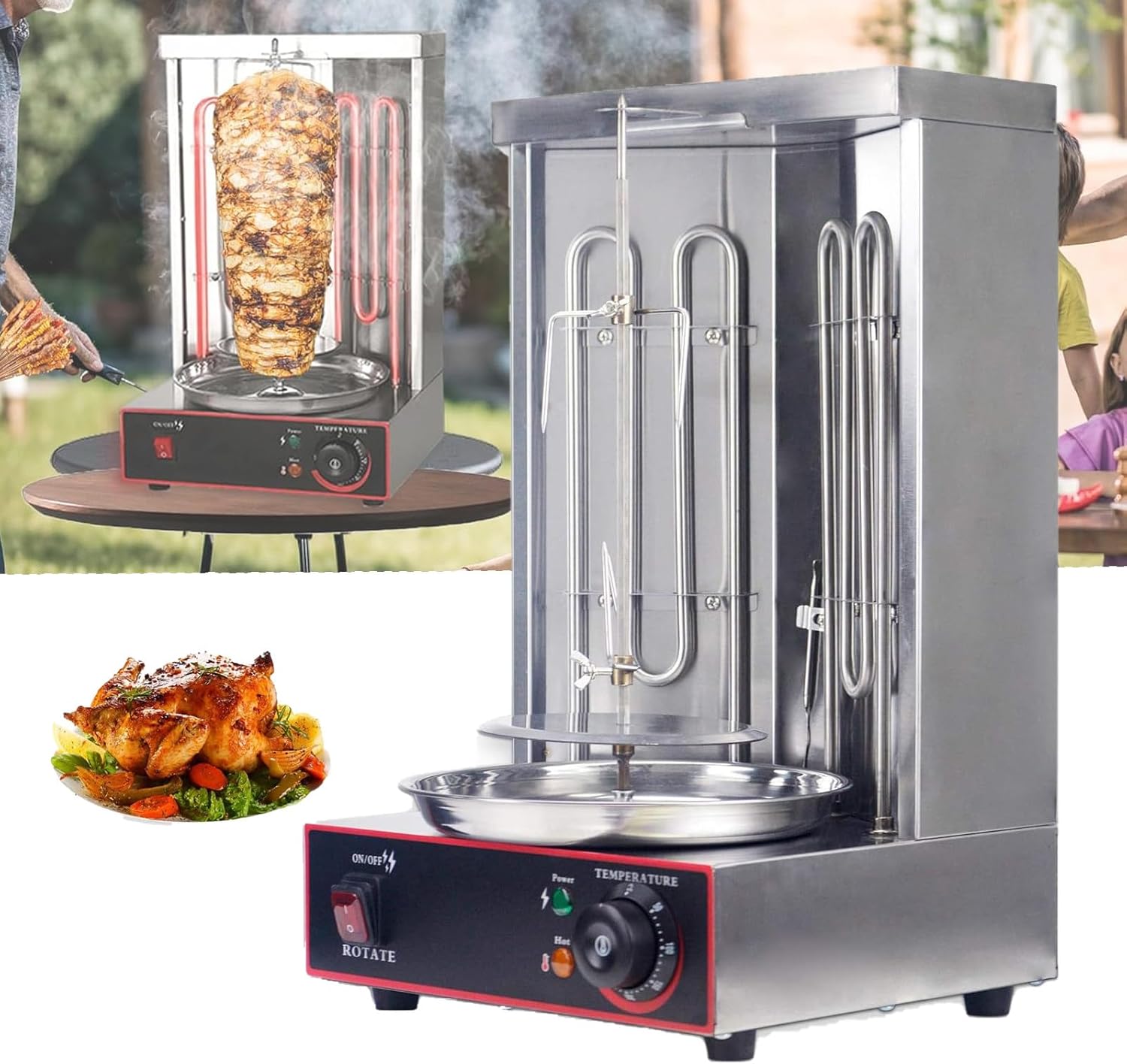 Electric Shawarma Doner Kebab Turkey Barbecue Cote dIvoire Ubuy