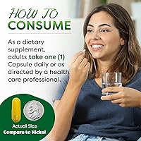 Vista 3 de Best Naturals Vitamina B2 (riboflavina) 400 mg - Alivio de la migraña - Cápsulas vegetales - Precursor de conezima - 120