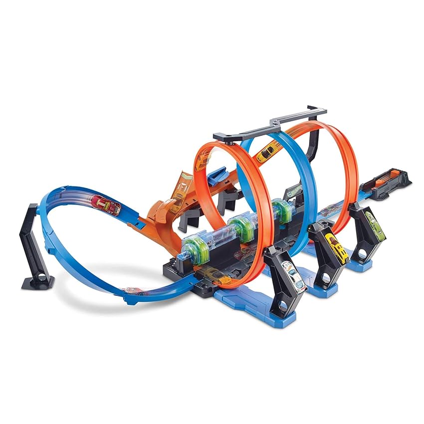 Immagine del prodotto Hot Wheels, Pista Hot Wheels Schianti Rotanti con Propulsori Motorizzati, Giocattolo per Bambini 5+ Anni, FTB65