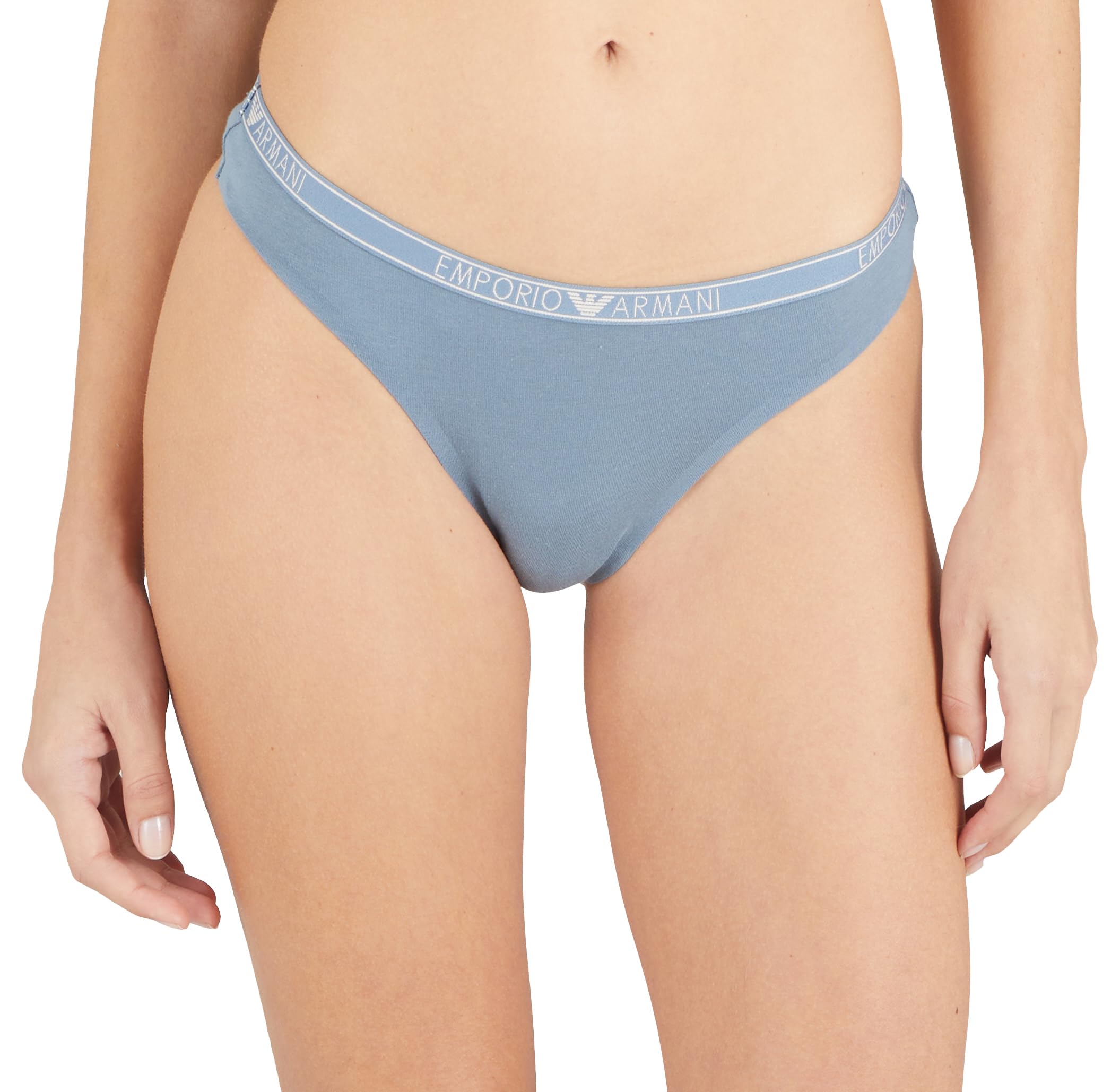 Emporio Armani Bielizna Kobiety Essential Studs Logo 2-pack Thong