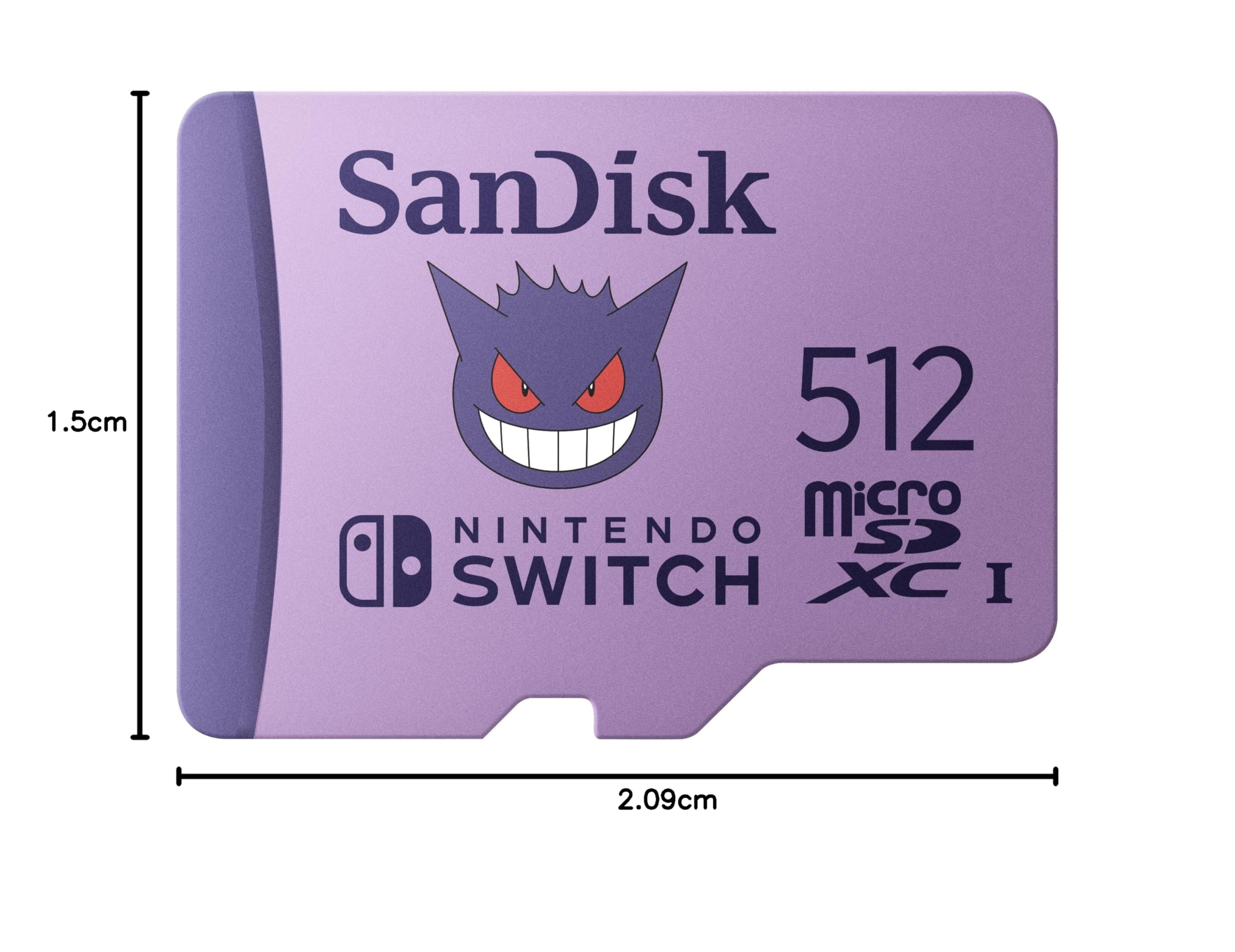Carte mémoire micro SD Sandisk Nintendo Switch System Pokemon 512Go
