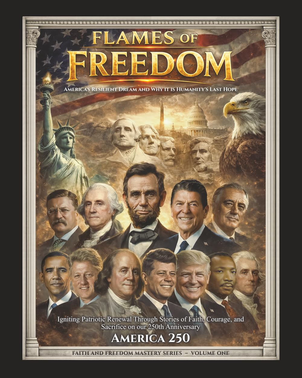 Flames of Freedom - America's Resilient Dream and Why It Is Humanity's Last Hope: Igniting Patriotic Renewal Through Stories of Faith, Courage, and ... (Faith and Freedom Mastery Series)