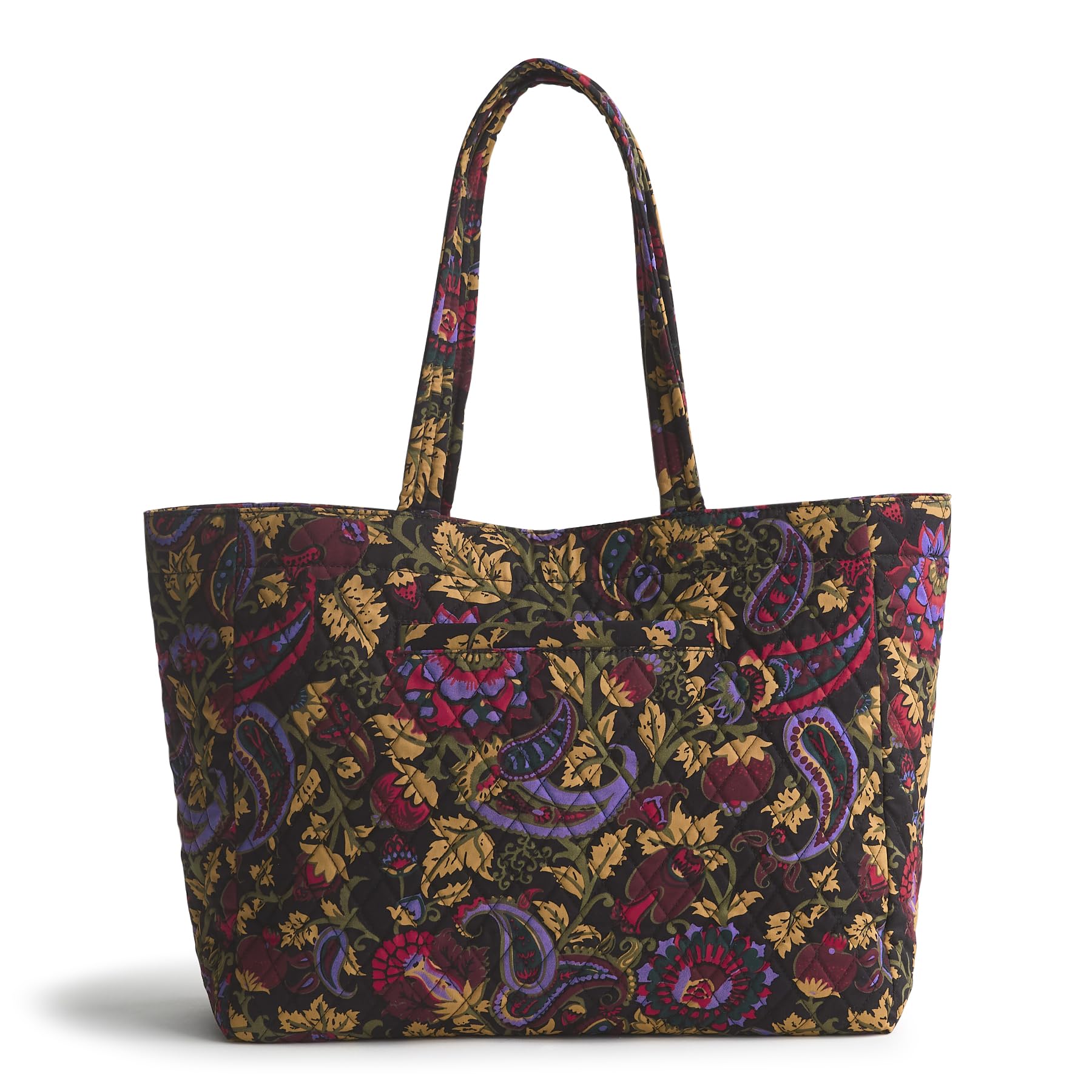 Vera Bradley Hochwertige Hathaway-Tragetasche aus Baumwolle