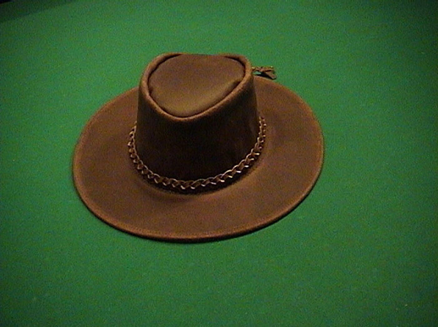 Sharpshooter Clint Eastwood Good Bad Ugly Brown Leather Cowboy Hat