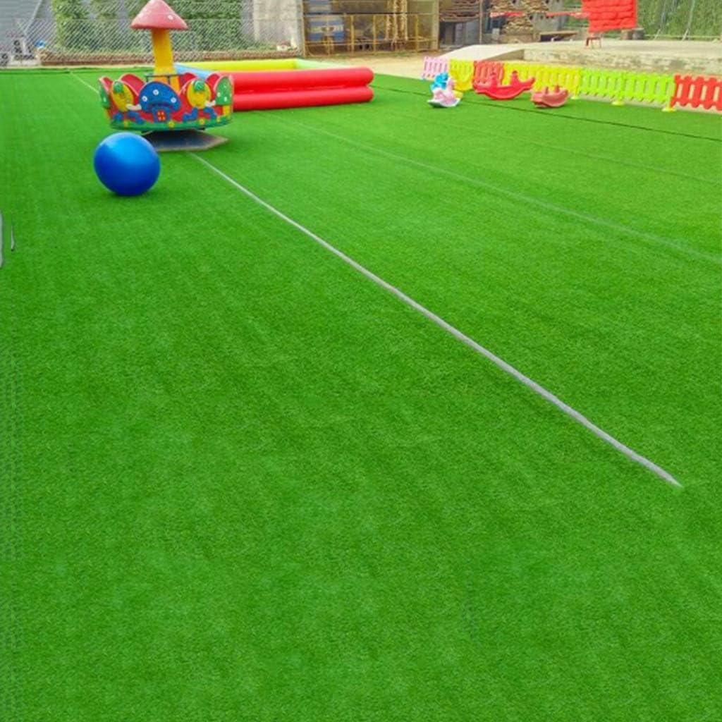 Artificial Grass Carpet Outdoor Fake Grass Mat Green Imitation Turf Real Garden Lawn 2x1m (2x9m)